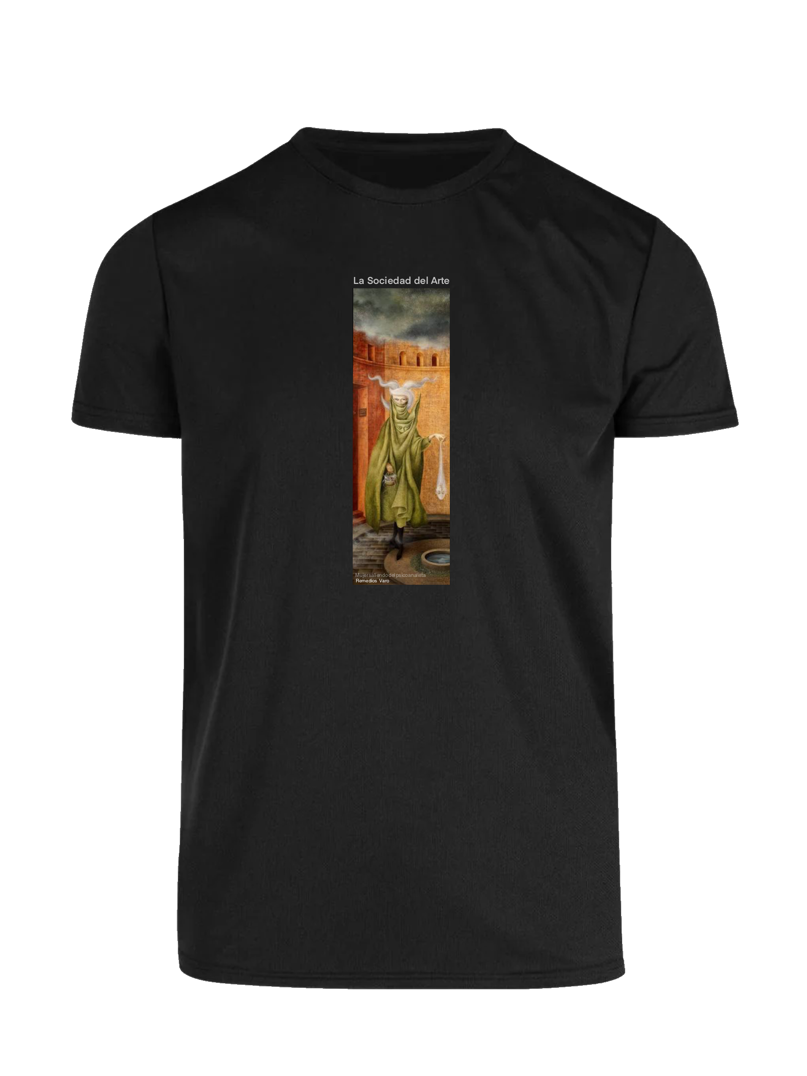 Playera La Sociedad del Arte (Mujer saliendo del psicoanalista)